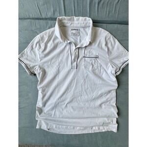 Express Men's Polo Shirt with Black Trim